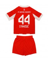 Bayern Munich Josip Stanisic #44 Hjemmedraktsett Barn 2025-26 Korte ermer (+ bukser)